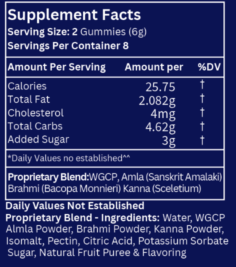 WGCP ADDY Focus Gummies