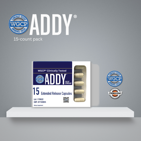 WGCPADDY™ Focus – 15 Capsules Pack Subscription (monthly)